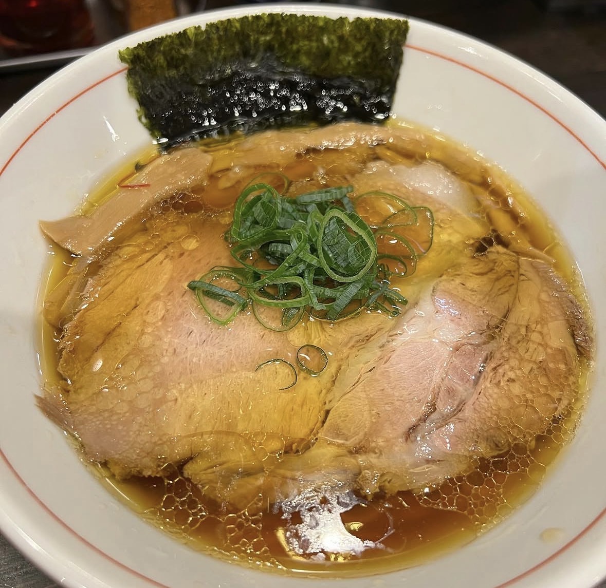 鶏醤油らーめん