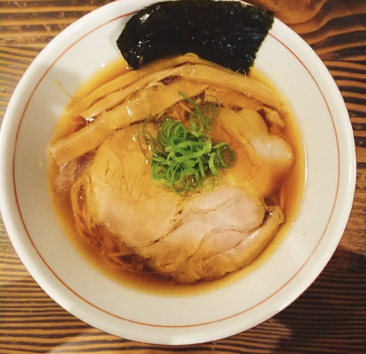 鶏醤油らーめん